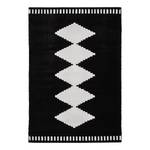 Tapis Alaska III Tissu - Noir / Crème