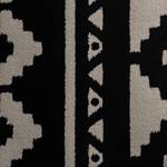 Tapis Alaska IV Tissu - Noir / Crème