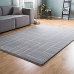 Tapis Alaska VI Tissu - Gris / Crème - 120 x 170 cm