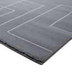 Tapis Alaska VI Tissu - Gris / Crème - 160 x 230 cm