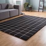 Tapis Alaska VII Tissu - Noir / Blanc