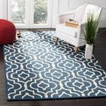 Tapis Ariel tufté à la main Laine - Bleu foncé - 160 x 230 cm