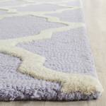 Tapis Ava Violet / Blanc - 62 x 240 cm