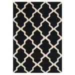 Tapis Ava Noir / Beige - 120 x 180 cm