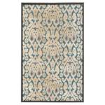 Tappeto Aziz Beige - Turchese - Tessile - 80 x 125 cm