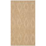 Tapis Biarritz Fibres synthétiques - Beige - 60 x 109 cm