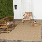 Tapis Biarritz Fibres synthétiques - Beige - 60 x 109 cm