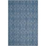 Tapis Biarritz Fibres synthétiques - Bleu - 160 x 230 cm