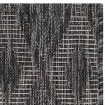 Tapis Biarritz Fibres synthétiques - Noir - 90 x 150 cm