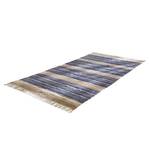 Teppich Blue Stripes Baumwolle - Blau/Beige - 170x240