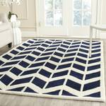 Tappeto Brenna Blu scuro/Color crema - Misure: 152 x 243 cm - 160 x 230 cm