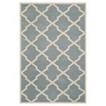 Teppich Carbone Blau/Creme - 153 x 244 cm - 160 x 230 cm