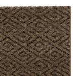 Tapis Carpi Fibres synthétiques - Marron / Marron café - 133 x 190 cm