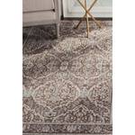 Tapis Claudia Woven Fibres synthétiques - Marron / Gris - 160 x 230 cm