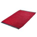 Tappeto Cotton Rosso - 80 x 150 cm