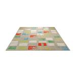 Tapis Cuadros Couleur taupe Dimensions : 133 x 200 cm