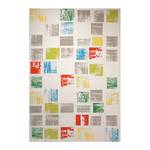 Tapis enfant CUADROS Blanc Dimensions : 80 x 150 cm