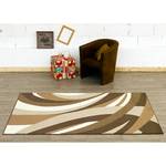 Tappeto Curves Beige/Marrone - 80 x 150 cm