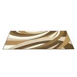 Tappeto Curves Beige/Marrone - 80 x 150 cm