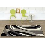 Tapijt Curves beige/zwart - 80x150cm