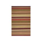 Teppich Dalat Striped Kilim Rot - Maße: 76 x 121 cm