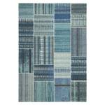 Tapis Deltana Woven Fibres synthétiques - Turquoise - 120 x 180 cm