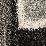 Geweven designtapijt Zwart - Grijs - Textiel - 160 x 2.3 x 230 cm