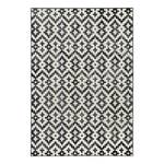 Tapis Duo Fibres synthétiques - Noir / Beige - 70 x 140 cm