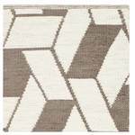 Tapis Durhurst Blanc / Marron - 120 x 180 cm