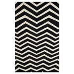 Tapis Edie Laine - Noir - 160 x 230 cm