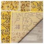 Tapis Effi Fibres synthétiques - Jaune / Crème - 120 x 180 cm