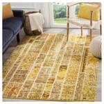 Tapis Effi Fibres synthétiques - Jaune / Crème - 160 x 230 cm