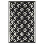 Tapis Oakley Laine - Noir - 160 x 230 cm