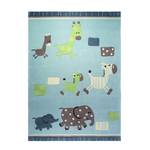 Tapijt ESPRIT Lucky Zoo blauw/bont - 120x180cm