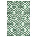 Tappeto Essex Verde/Color crema - 153 x 244 cm - 160 x 230 cm