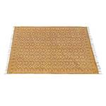 Tapis Ethno Pattern Coton - Safran