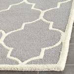 Teppich Everly Silber/Elfenbein - Maße:  60 x 91  cm