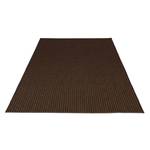 Laagpolig tapijt bruin synthetische vezels 80x150cm