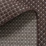 Laagpolig tapijt bruin synthetische vezels 80x150cm