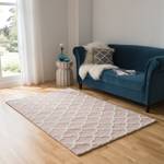 Tapis Flagging II Laine -Rose