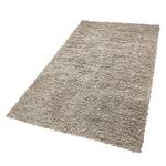 Tapis Fluffy Tissu mélangé - Marron - 130 x 190 cm