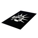 Tapis Statue de la liberté Noir - Textile - 140 x 200 cm