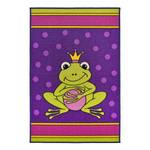 Kinderteppich Frosch Violett - Textil - 80 x 120 cm