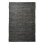 Tapis Gobi Noir - Fourrure véritable - 80 x 9 x 150 cm