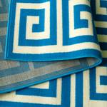 Teppich Greek Blau - 200 x 290 cm