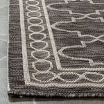 Tapis Grenada Fibres synthétiques - Noir / Blanc - 90 x 150 cm