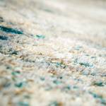 Tapis Grobina Fibres synthétiques - Crème / Turquoise - 160 x 230 cm