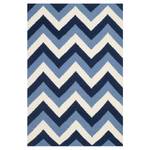 Tapis Harlow Bleu - Fibres naturelles - 90 x 150 cm