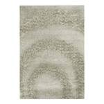 Tapis Design Poil haut beige Fibre spéciale synthétique fine - 60 cm x 115 cm