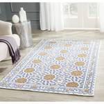 Teppich Hunter Creme/Blau - 161 x 252 cm - 160 x 230 cm